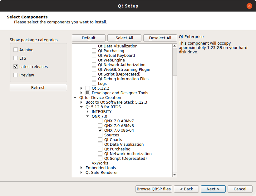 Qt installer qnx prebuild.png